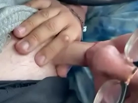 Sucking dick at parking lot