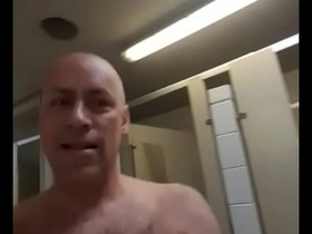 Public toilet nudity