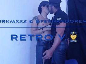 Retro v.  hardcore bareback @turkmxxx @masterturkomex  fucks @fernandoremix34