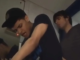British chavs caught cottaging