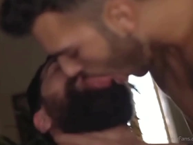 The hottest tongue spit kiss between pol prince & oscar marin