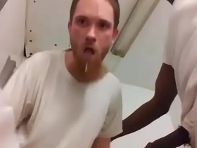 Prison masc fucks white prison punk